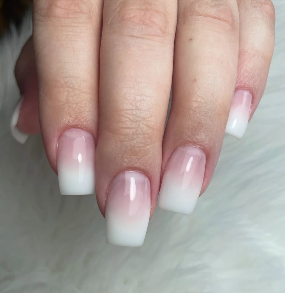 Nageldesign · Babyboomer Ombré