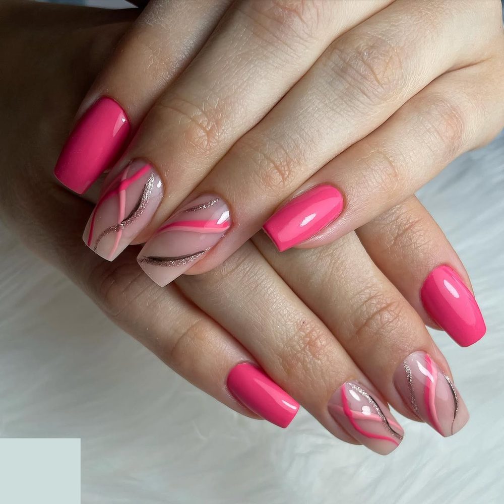 Nageldesign · Pink